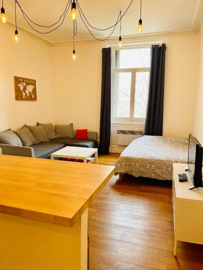 Appartamento Studio cosy de 28m2 au centre de Strasbourg, avec parking en supplément Esterno foto